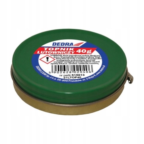 Pasta lutownicza topnik Dedra 40 g