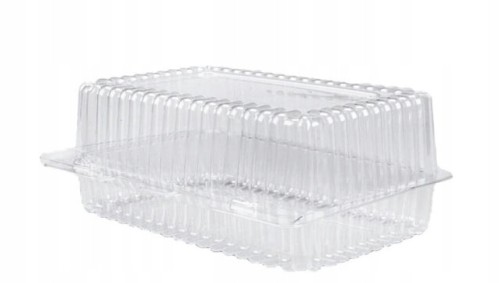 Pojemnik na ciasto jednorazowy przezroczysty 900 ml