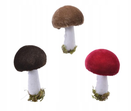 Figurka do stroika dekoracja grzybek 8 cm