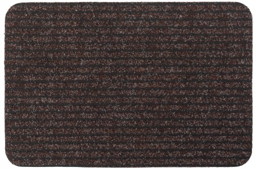 Wycieraczka wewnętrzna pod drzwi brązowa 38x57 cm