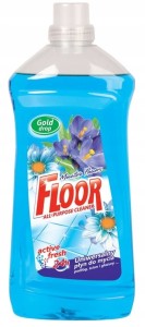 Płyn do mycia podłóg uniwersalny Floor kwiaty gór 1,5l