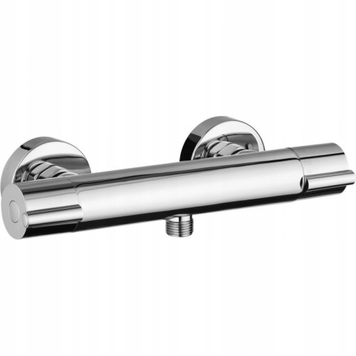 Bateria natryskowa termostatyczna ścienna chrom Joko