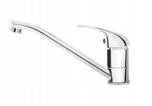 Bateria kuchenna stojąca chrom kran Asti