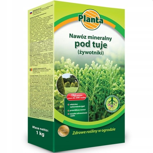 Nawóz mineralny pod tuje Planta 1 kg