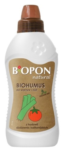 Nawóz naturalny do warzyw i ziół Biohumus 1 l