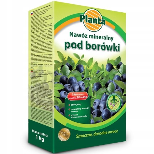 Nawóz do borówek mineralny zakwaszający 1 kg