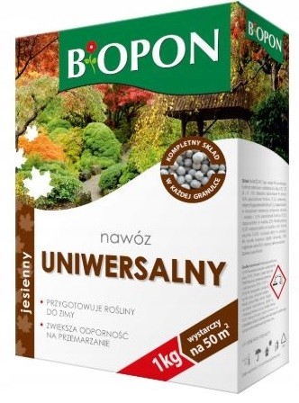 Nawóz jesienny uniwersalny w granulkach 1 kg