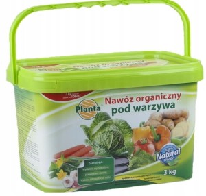 Nawóz granulowany do warzyw organiczny 3 kg