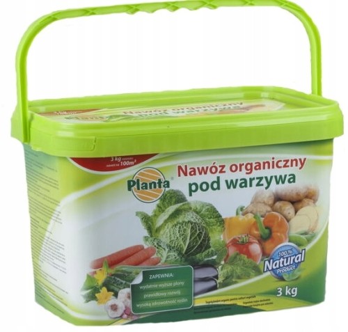 Nawóz granulowany do warzyw organiczny 1 kg
