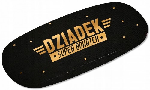 Etui na okulary czarne z napisem na dzień dziadka