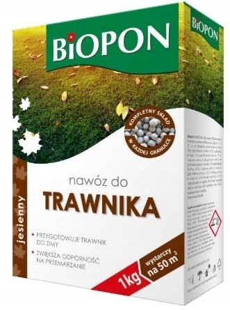 Nawóz do trawnika jesienny granulat 1 kg