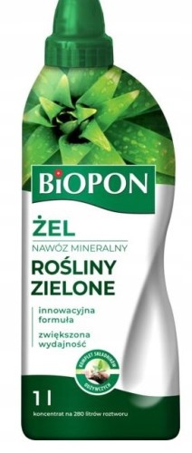 Nawóz do roślin zielonych odżywka w żelu 1 l