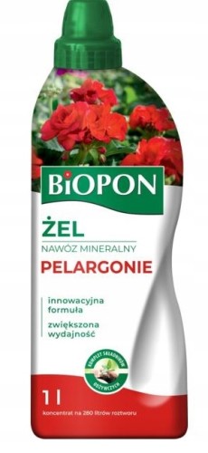 Nawóz do pelargonii mineralny płynny 1l