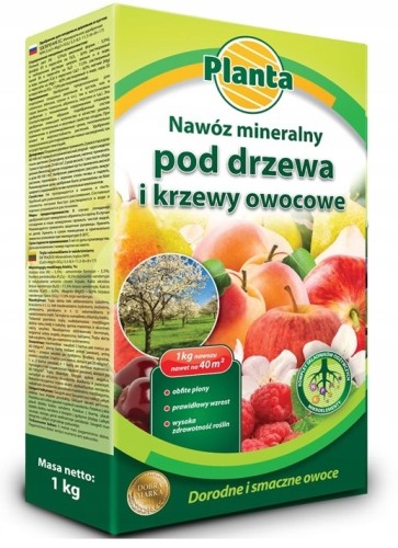 Nawóz do drzew i krzewów owocowych 1 kg