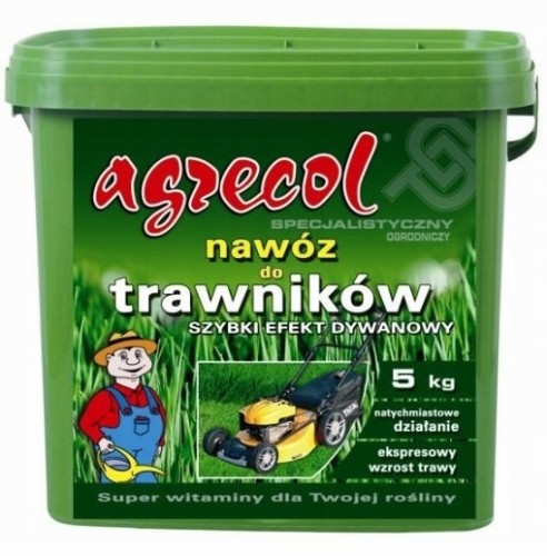Nawóz do trawników szybki efekt dywanowy 5 kg