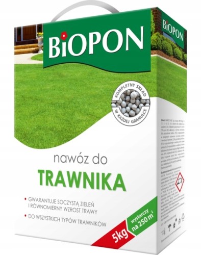 Nawóz do trawników soczysta zieleń 5 kg