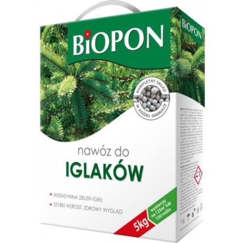 Nawóz do iglaków odżywczy granulat 5 kg