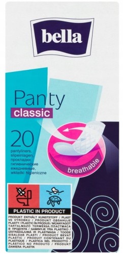 Wkładki higieniczne Bella Panty Classic 20 sztuk