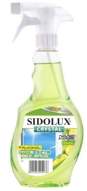Płyn do mycia szyb okien i luster Sidolux Lemon 500 ml