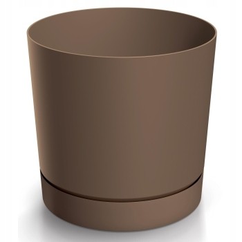 Doniczka z podstawką rustykalna cegła 11 cm Tubo