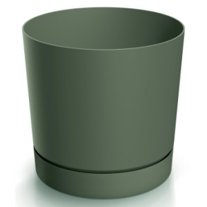 Doniczka z podstawką zielona pinia 14,7 cm Tubo