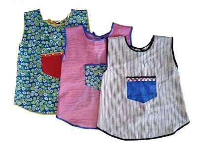 Fartuszek dla dzieci kuchenny do jedzenia i malowania