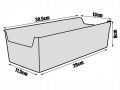 Organizer na przyprawy 5 przegród 30x13x8 cm