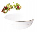 Salaterka na sałatki porcelanowa biała 20 cm