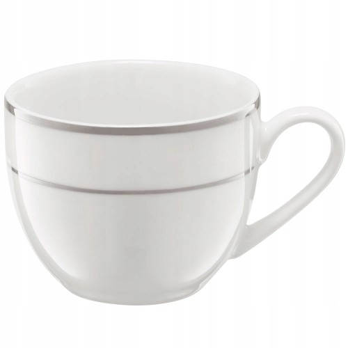Filiżanka porcelanowa z uchwytem biała 220ml