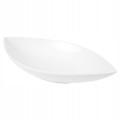 Salaterka porcelanowa na sałatkę biała 30,5 cm