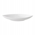 Salaterka porcelanowa na sałatkę biała 30,5 cm