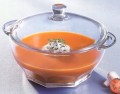 Waza z pokrywką żaroodporna szklana 2,5 l