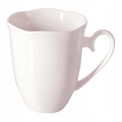 Kubek porcelanowy do napojów biały Diana 350 ml
