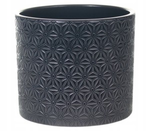 Osłonka ceramiczna walec grafit 13 cm Lazur
