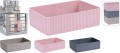 Organizer na kosmetyki plastikowy 21 x 14 x 6 cm