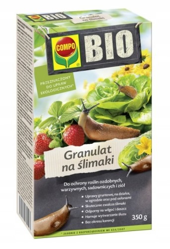 Granulat środek na ślimaki ekologiczny BIO 350 g