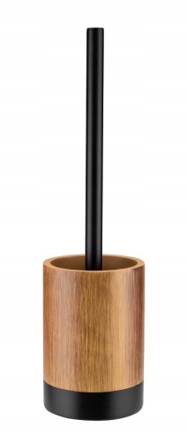 Szczotka do WC wolnostojąca brązowa Wood