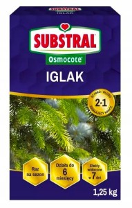 Nawóz do iglaków długo działający zdrowe pędy 1,25 kg