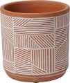 Osłonka ceramiczna na doniczkę terakota 11 cm