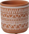 Osłonka ceramiczna na doniczkę terakota 11 cm