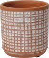 Osłonka ceramiczna na doniczkę terakota 11 cm