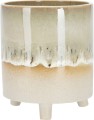 Osłonka porcelanowa na nóżkach 12,5 x 14,5 cm