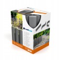 Palisada ogrodowa plastikowa grafitowa 2,3 m