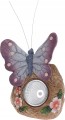 Lampka ogrodowa solarna LED motyl 11 cm
