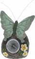Lampka ogrodowa solarna LED motyl 11 cm