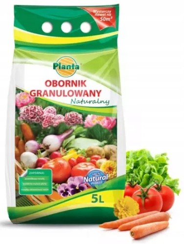 Obornik naturalny granulowany kurzak BIO 5 l