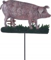 Zwierzę na patyku dekoracja do ogrodu 75 cm