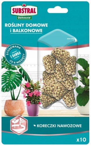 Koreczki nawozowe do roślin domowych 10 szt