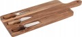 Deska do serwowania serów z nożami 42 x 15,5 cm