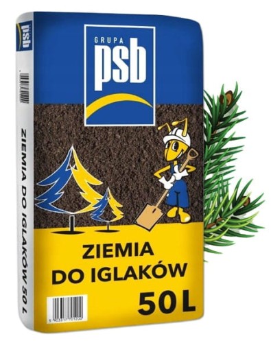 Ziemia do iglaków z nawozem PSB 50 l